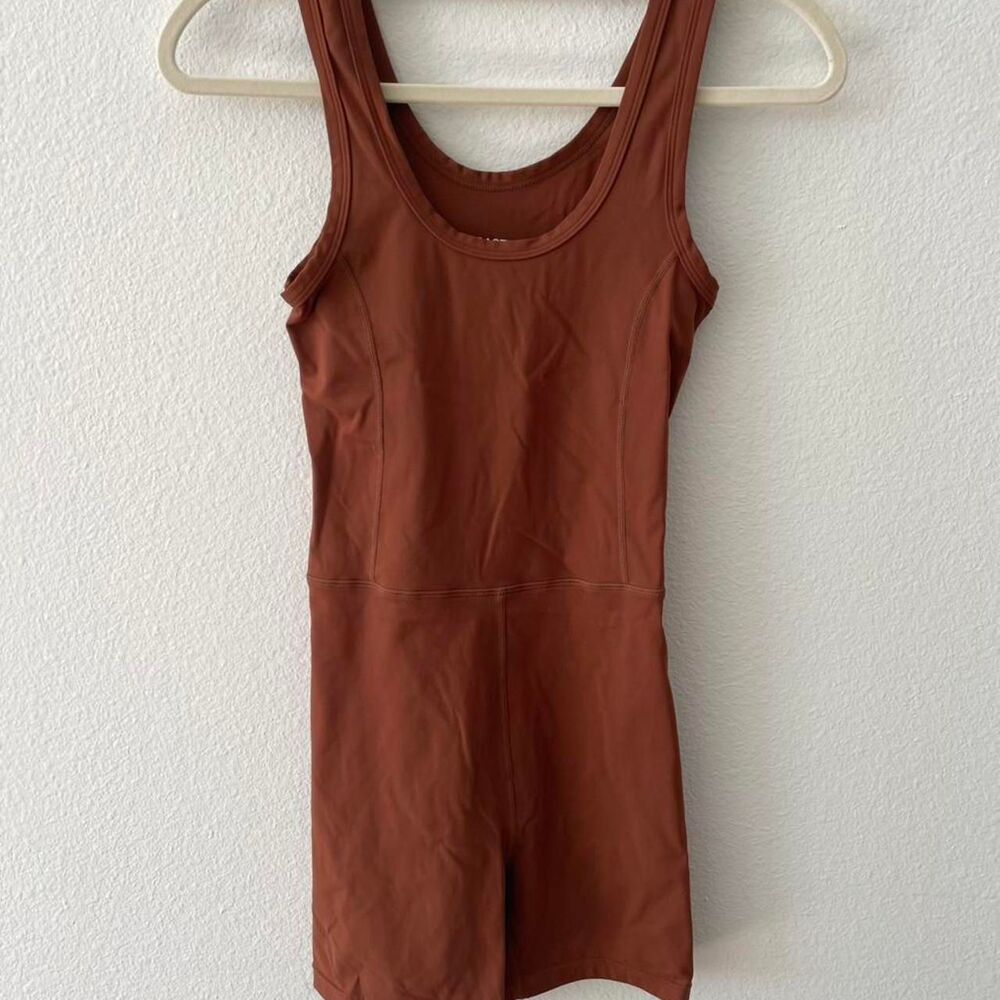 Set Active Bodysuit Workout Women's L Bodycon Tight Flattering Neutral Athletic